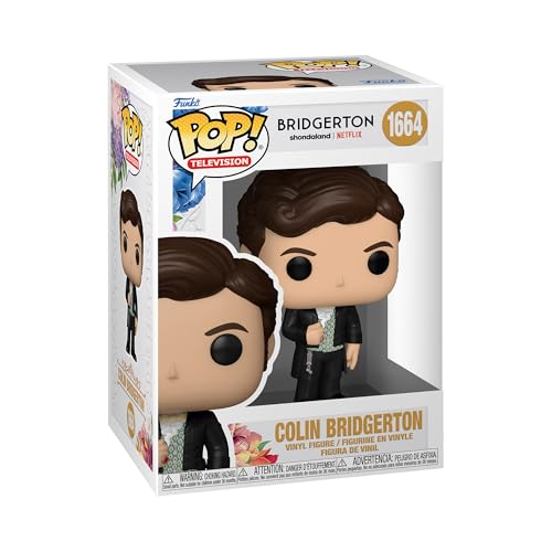 Funko POP! TV: Bridgerton - Colin Bridgerton - Vinyl-Sammelfigur - Geschenkidee - Offizielle Handelswaren - Spielzeug Für Kinder Und Erwachsene - TV Fans - Modellfigur Für Sammler Und Display von Funko