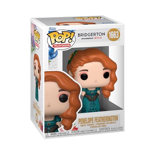 Funko POP! TV: Bridgerton - Penelope Featherington - 1/6 Quote Für Seltene Chase-Variante - Vinyl-Sammelfigur - Geschenkidee - Offizielle Handelswaren - Spielzeug Für Kinder Und Erwachsene - TV Fans Funko POP! TV: Bridgerton - Penelope Featherington - 1/6 Quote Für Seltene Chase-Variante - Vinyl-Sammelfigur - Geschenkidee - Offizielle Handelswaren - Spielzeug Für Kinder Und Erwachsene - TV Fans von Funko