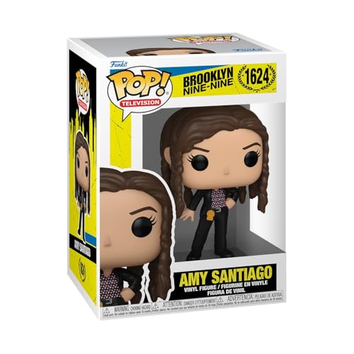Funko POP TV: Brooklyn Nine-Nine - Stressed Amy - Vinyl-Sammelfigur - Geschenkidee - Offizielle Handelswaren - Spielzeug Für Kinder und Erwachsene - TV Fans von Funko