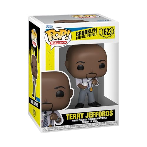 Funko POP TV: Brooklyn Nine-Nine - Terry w/Yogurt - Vinyl-Sammelfigur - Geschenkidee - Offizielle Handelswaren - Spielzeug Für Kinder und Erwachsene - TV Fans von Funko