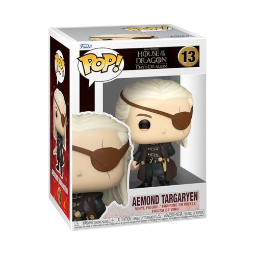 Funko Pop! TV: House of The Dragon - Aemond Targaryen - 1/6 Quote Für Seltene Chase-Variantease - Vinyl-Sammelfigur - Geschenkidee - Offizielle Handelswaren - TV Fans - Modellfigur Für Sammler von Funko