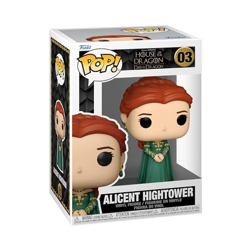 Funko Pop! TV: HotD - Lady Alicent Hightower Hightower - House of The Dragon - Vinyl-Sammelfigur - Geschenkidee - Offizielle Handelswaren - Spielzeug Für Kinder und Erwachsene - TV Fans Funko Pop! TV: HotD - Lady Alicent Hightower Hightower - House of The Dragon - Vinyl-Sammelfigur - Geschenkidee - Offizielle Handelswaren - Spielzeug Für Kinder und Erwachsene - TV Fans von Funko