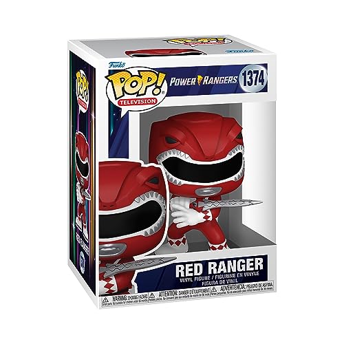 Funko Pop! TV: Mighty Morphin Power Rangers 30th - Red Ranger - Power Rangers TV - Vinyl-Sammelfigur - Geschenkidee - Offizielle Handelswaren - Spielzeug Für Kinder und Erwachsene - TV Fans von Funko