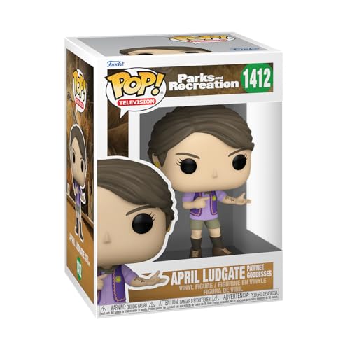 Funko POP! TV: Parks & Recreation - April Ludgate - (Goddess) - Parks and Recreation - Vinyl-Sammelfigur - Geschenkidee - Offizielle Handelswaren - Spielzeug Für Kinder Und Erwachsene - TV Fans von Funko