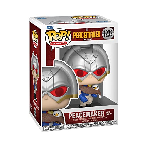 Funko POP! TV: Peacemaker-Peacemaker mit Eagly - Vinyl-Sammelfigur - Geschenkidee - Offizielle Handelswaren - Spielzeug Für Kinder und Erwachsene - TV Fans - Modellfigur Für Sammler und Display von Funko