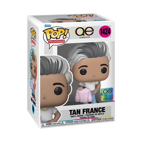 Funko Pop! TV: Queer Eye - Tan France - Vinyl-Sammelfigur - Geschenkidee - Offizielle Handelswaren - Spielzeug Für Kinder und Erwachsene - TV Fans - Modellfigur Für Sammler und Display von Funko