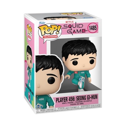 Funko POP! TV: Squid Game - Gi-Hun Gi-hun 456- Vinyl-Sammelfigur - Geschenkidee - Offizielle Handelswaren - Spielzeug Für Kinder und Erwachsene - TV Fans - Modellfigur Für Sammler und Display von Funko