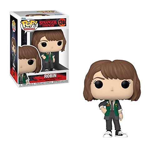 Funko Pop! TV: Stranger Things - Robin - Vinyl-Sammelfigur - Geschenkidee - Offizielle Handelswaren - Spielzeug Für Kinder und Erwachsene - TV Fans - Modellfigur Für Sammler und Display von Funko