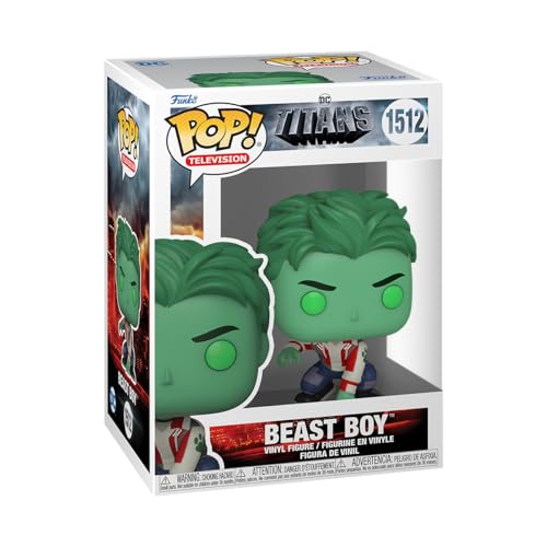Funko POP! TV: Titans - Beast Boy - DC Titans - Vinyl-Sammelfigur - Geschenkidee - Offizielle Handelswaren - Spielzeug Für Kinder und Erwachsene - TV Fans - Modellfigur Für Sammler und Display Funko POP! TV: Titans - Beast Boy - DC Titans - Vinyl-Sammelfigur - Geschenkidee - Offizielle Handelswaren - Spielzeug Für Kinder und Erwachsene - TV Fans - Modellfigur Für Sammler und Display von Funko