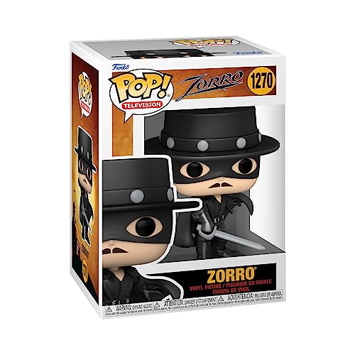 Funko Pop! TV: Zorro Anniversary - Vinyl-Sammelfigur - Geschenkidee - Offizielle Handelswaren - Spielzeug Für Kinder und Erwachsene - TV Fans - Modellfigur Für Sammler und Display von Funko