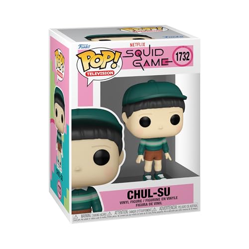 Funko POP! Television: Squid Game S3 – Chul-Su - Vinyl-Sammelfigur - Geschenkidee - Offizielle Handelswaren - Spielzeug Für Kinder und Erwachsene - TV Fans - Modellfigur Für Sammler und Display Funko POP! Television: Squid Game S3 – Chul-Su - Vinyl-Sammelfigur - Geschenkidee - Offizielle Handelswaren - Spielzeug Für Kinder und Erwachsene - TV Fans - Modellfigur Für Sammler und Display von Funko