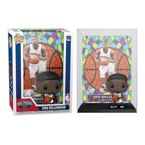 Funko Pop! Trading Cards: Zion Williamson - (Mosaic) - Vinyl-Sammelfigur - Geschenkidee - Offizielle Handelswaren - Spielzeug Für Kinder und Erwachsene - Modellfigur Für Sammler und Display von Funko
