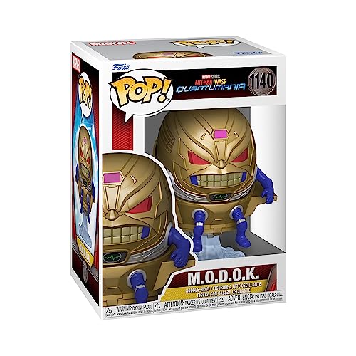 Funko Pop! Vinyl Marvel: Ant-Man Quantumania - Modok - M.O.D.O.K - Vinyl-Sammelfigur - Geschenkidee - Offizielle Handelswaren - Spielzeug Für Kinder und Erwachsene - Movies Fans Funko Pop! Vinyl Marvel: Ant-Man Quantumania - Modok - M.O.D.O.K - Vinyl-Sammelfigur - Geschenkidee - Offizielle Handelswaren - Spielzeug Für Kinder und Erwachsene - Movies Fans von Funko