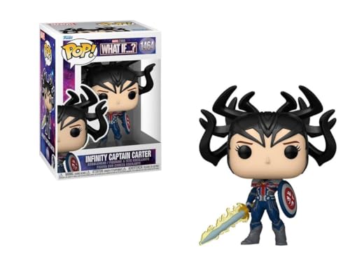 Funko POP! Vinyl: Marvel - What If - Infinity Captain Carter - Vinyl-Sammelfigur - Geschenkidee - Offizielle Handelswaren - Spielzeug Für Kinder Und Erwachsene - Modellfigur Für Sammler Und Display Funko POP! Vinyl: Marvel - What If - Infinity Captain Carter - Vinyl-Sammelfigur - Geschenkidee - Offizielle Handelswaren - Spielzeug Für Kinder Und Erwachsene - Modellfigur Für Sammler Und Display von Funko