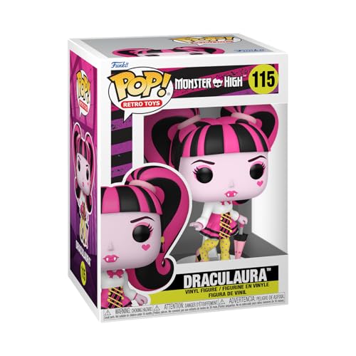Funko POP! Vinyl: Monster High - Draculaura - Vinyl-Sammelfigur - Geschenkidee - Offizielle Handelswaren - Spielzeug Für Kinder Und Erwachsene - TV Fans - Modellfigur Für Sammler Und Display Funko POP! Vinyl: Monster High - Draculaura - Vinyl-Sammelfigur - Geschenkidee - Offizielle Handelswaren - Spielzeug Für Kinder Und Erwachsene - TV Fans - Modellfigur Für Sammler Und Display von Funko