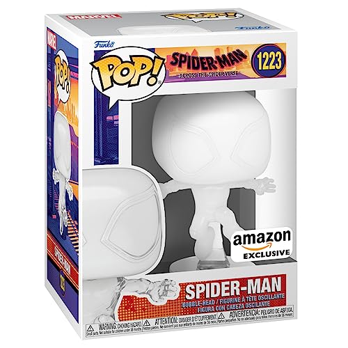 Funko Pop! Vinyl: Spider-Man: Across The Spider-Verse: Miles Morales - (Transparent) - Spiderman Into The Spiderverse 2 - Amazon-Exklusiv - Vinyl-Sammelfigur - Geschenkidee - Offizielle Handelswaren von Funko
