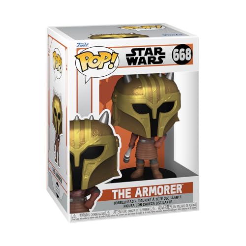 Funko Pop! Vinyl: Star Wars: The Armorer Mandalorian S9 - The Armorer Amorer - The Mandalorian - Vinyl-Sammelfigur - Geschenkidee - Offizielle Handelswaren - Spielzeug Für Kinder und Erwachsene von Funko