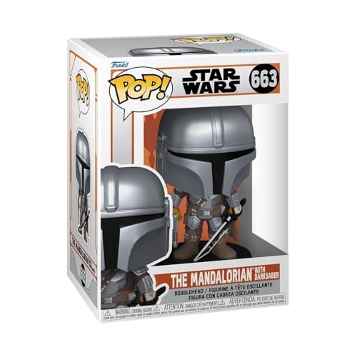 Funko Pop! Vinyl: Star Wars: The Mandalorian S9 - Vinyl-Sammelfigur - Geschenkidee - Offizielle Handelswaren - Spielzeug Für Kinder und Erwachsene - TV Fans - Modellfigur Für Sammler und Display von Funko