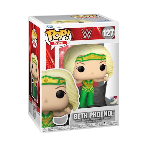Funko Pop! WWE: Beth Phoenix - 1/6 Quote Für Seltene Chase-Variante - Vinyl-Sammelfigur - Geschenkidee - Offizielle Handelswaren - Spielzeug Für Kinder und Erwachsene - Sports Fans von Funko