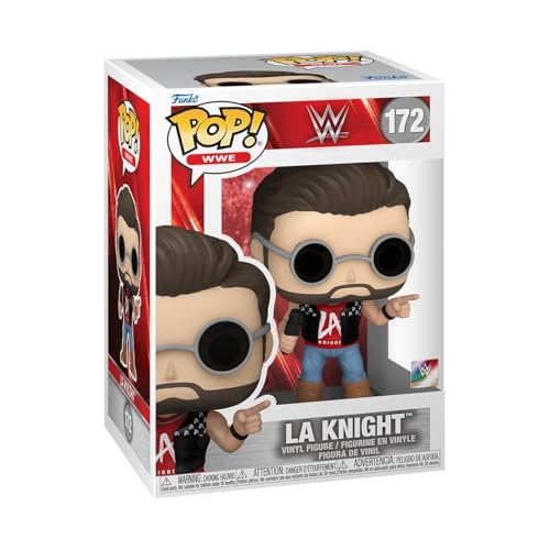 Funko POP! WWE: LA Knight - Vinyl-Sammelfigur - Geschenkidee - Offizielle Handelswaren - Spielzeug Für Kinder und Erwachsene - Sports Fans - Modellfigur Für Sammler und Display Funko POP! WWE: LA Knight - Vinyl-Sammelfigur - Geschenkidee - Offizielle Handelswaren - Spielzeug Für Kinder und Erwachsene - Sports Fans - Modellfigur Für Sammler und Display von Funko
