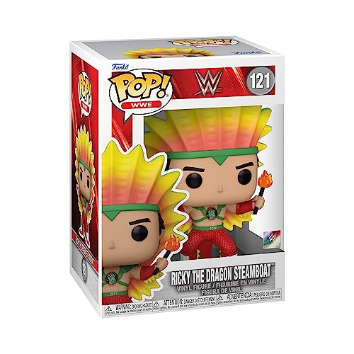 Funko Pop! WWE: Ricky Steamboat - Vinyl-Sammelfigur - Geschenkidee - Offizielle Handelswaren - Spielzeug Für Kinder und Erwachsene - Sports Fans - Modellfigur Für Sammler und Display von Funko
