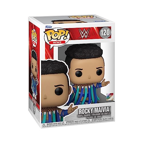 Funko Pop! WWE: Rocky Maivia - Dwayne The Rock Johnson - Vinyl-Sammelfigur - Geschenkidee - Offizielle Handelswaren - Spielzeug Für Kinder und Erwachsene - Sports Fans - Modellfigur Für Sammler von Funko