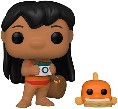 Funko POP! and Buddy: Lilo with Pudge - Lilo and Stitch - Vinyl-Sammelfigur - Geschenkidee - Offizielle Handelswaren - Spielzeug Für Kinder und Erwachsene - Movies Fans - Modellfigur Für Sammler von Funko