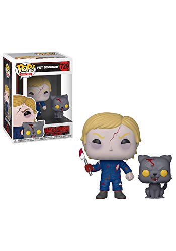Funko POP! and Buddy: Pet Sematary-Undead Gage & Church and Church - Pet Sematary 1986 - Vinyl-Sammelfigur - Geschenkidee - Offizielle Handelswaren - Spielzeug Für Kinder und Erwachsene - Movies Fans von Funko