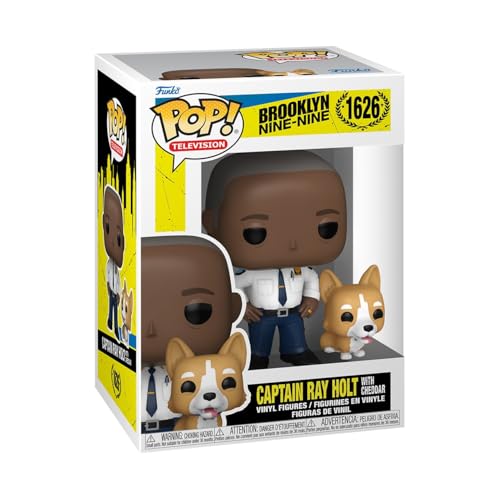 Funko POP & Buddy: Brooklyn Nine-Nine - Captain Holt w/Dog - Vinyl-Sammelfigur - Geschenkidee - Offizielle Handelswaren - Spielzeug Für Kinder und Erwachsene - TV Fans Funko POP & Buddy: Brooklyn Nine-Nine - Captain Holt w/Dog - Vinyl-Sammelfigur - Geschenkidee - Offizielle Handelswaren - Spielzeug Für Kinder und Erwachsene - TV Fans von Funko