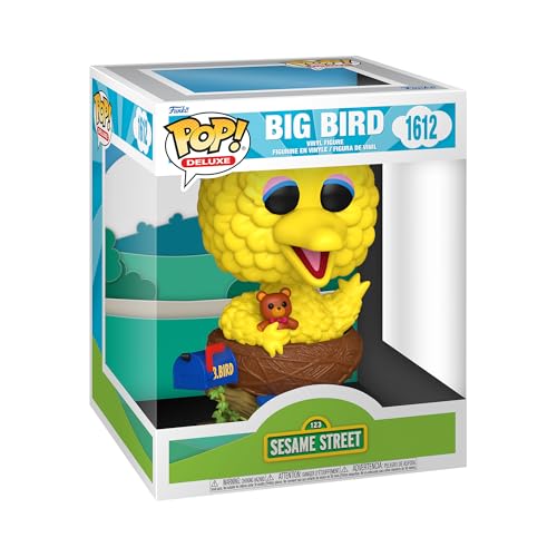 Funko Pop! Deluxe: SS - Big Bird in Nest - Sesame Street - Vinyl-Sammelfigur - Geschenkidee - Offizielle Handelswaren - Spielzeug Für Kinder und Erwachsene - TV Fans - Modellfigur Für Sammler Funko Pop! Deluxe: SS - Big Bird in Nest - Sesame Street - Vinyl-Sammelfigur - Geschenkidee - Offizielle Handelswaren - Spielzeug Für Kinder und Erwachsene - TV Fans - Modellfigur Für Sammler von Funko