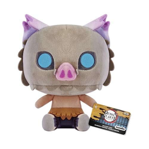 Funko Plush Demon Slayer - 7" Inosuke Hashibira - Plüschtier - Geschenkidee Zum Geburtstag - Offizielle Handelswaren - Gefüllt Plüschtiere Für Kinder Und Erwachsene - Ideal Für Anime Fans von Funko
