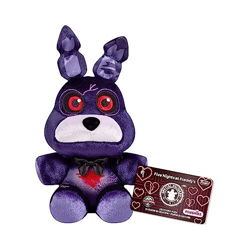 Funko Plush: Five Nights at Freddy's (FNAF) - Blkheart Bonnie The Rabbit - (CL 7") - Plüschtier - Geschenkidee Zum Geburtstag - Offizielle Handelswaren - Gefüllt Plüschtiere Für Kinder und Erwachsene von Funko