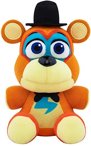 Funko Plush: Five Nights at Freddy's (FNAF) Pizza Plex-Glamrock Freddy Fazbear - FNAF Pizza Simulator - Plüschtier - Geschenkidee Zum Geburtstag - Offizielle Handelswaren - Gefüllt von Funko