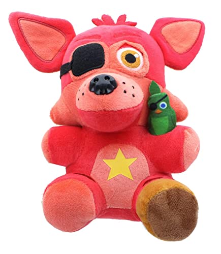 Funko Plush: Five Nights at Freddy's (FNAF) Pizza SIM: Rockstar Foxy - FNAF Pizza Simulator - Plüschtier - Geschenkidee Zum Geburtstag - Offizielle Handelswaren - Gefüllt Plüschtiere Für Kinder von Funko