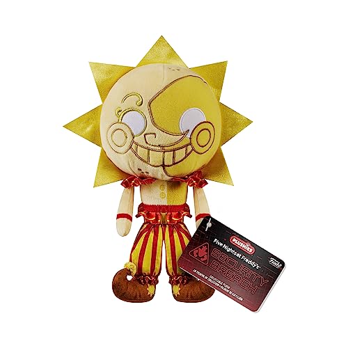 Funko Plush: Five Nights at Freddy's (FNAF) SB - Sun - (CL 7") - Plüschtier - Geschenkidee Zum Geburtstag - Offizielle Handelswaren - Gefüllt Plüschtiere Für Kinder und Erwachsene und Freundinnen von Funko