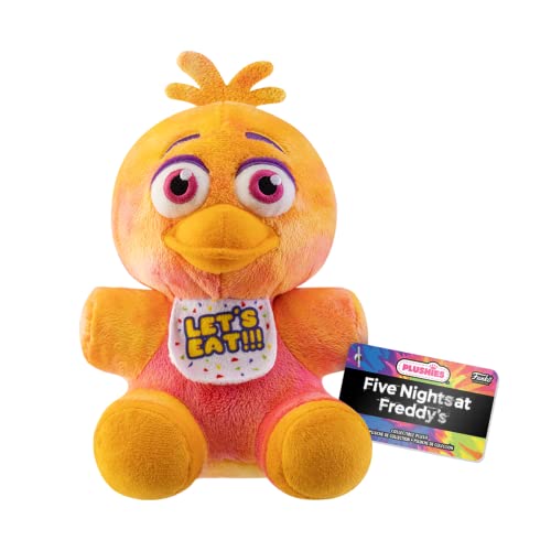 Funko Plush: Five Nights at Freddy's (FNAF) Tiedye - Chica The Chicken - Plüschtier - Geschenkidee Zum Geburtstag - Offizielle Handelswaren - Gefüllt Plüschtiere Für Kinder und Erwachsene von Funko