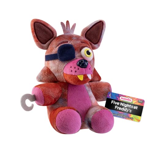 Funko Plush: Five Nights At Freddy's (FNAF) TieDye - Foxy - Plüschtier - Geschenkidee Zum Geburtstag - Offizielle Handelswaren - Gefüllt Plüschtiere Für Kinder und Erwachsene, Freundinnen und Freunde von Funko