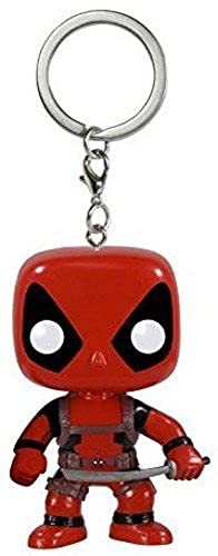 Funko Pocket POP! - Marvel: Keychain - Deadpool - Neuartiger Schlüsselanhänger - Vinyl-Minifigur Zum Sammeln - Strumpffüller - Geschenkidee - Offizielle Handelswaren - Movies Fans - Minifigur Funko Pocket POP! - Marvel: Keychain - Deadpool - Neuartiger Schlüsselanhänger - Vinyl-Minifigur Zum Sammeln - Strumpffüller - Geschenkidee - Offizielle Handelswaren - Movies Fans - Minifigur von Funko
