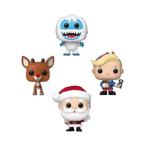 Funko Pocket Pop! Rudolph - Tree Holiday Box 4 Pieces - Rudolph The Red-Nosed Reindeer - Keychain - Neuartiger Schlüsselanhänger - Vinyl-Minifigur Zum Sammeln - Strumpffüller - Geschenkidee Funko Pocket Pop! Rudolph - Tree Holiday Box 4 Pieces - Rudolph The Red-Nosed Reindeer - Keychain - Neuartiger Schlüsselanhänger - Vinyl-Minifigur Zum Sammeln - Strumpffüller - Geschenkidee von Funko