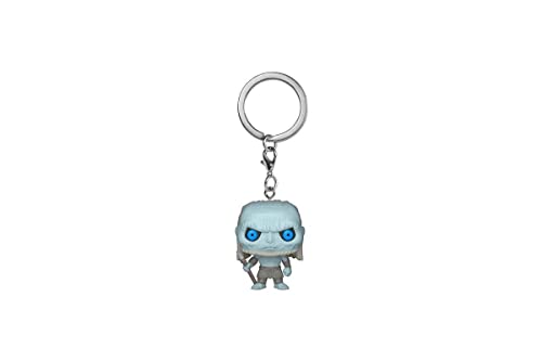 Funko FK37663 Pop Keychains: Game of Thrones-White Walker Actionfigur, Einfarbig, Weiss/opulenter Garten von Funko