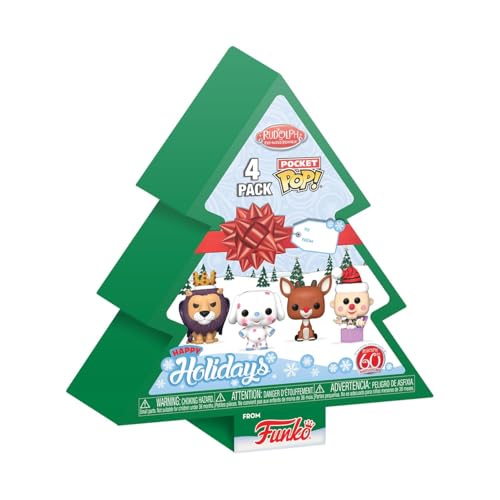 Funko Pocket Pop! Rudolph - Tree Holiday Box - Rudolph The Red-Nosed Reindeer - Keychain - Neuartiger Schlüsselanhänger - Vinyl-Minifigur Zum Sammeln - Strumpffüller - Geschenkidee - Movies Fans Funko Pocket Pop! Rudolph - Tree Holiday Box - Rudolph The Red-Nosed Reindeer - Keychain - Neuartiger Schlüsselanhänger - Vinyl-Minifigur Zum Sammeln - Strumpffüller - Geschenkidee - Movies Fans von Funko