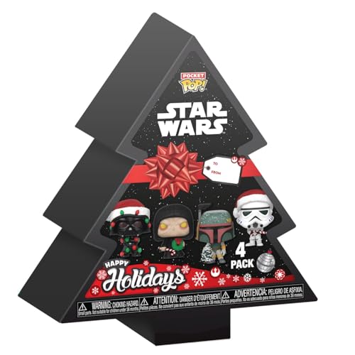 Funko Pocket Pop! Star Wars - Darth Vader - Tree Holiday Box - Keychain - Neuartiger Schlüsselanhänger - Vinyl-Minifigur Zum Sammeln - Strumpffüller - Geschenkidee - Offizielle Handelswaren Funko Pocket Pop! Star Wars - Darth Vader - Tree Holiday Box - Keychain - Neuartiger Schlüsselanhänger - Vinyl-Minifigur Zum Sammeln - Strumpffüller - Geschenkidee - Offizielle Handelswaren von Funko