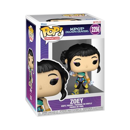 Funko Pop, Animation: KPop Demon Hunters - Zoey - Vinyl-Sammelfigur - Geschenkidee - Offizielle Handelswaren - Spielzeug Für Kinder und Erwachsene - Movies Fans Funko Pop, Animation: KPop Demon Hunters - Zoey - Vinyl-Sammelfigur - Geschenkidee - Offizielle Handelswaren - Spielzeug Für Kinder und Erwachsene - Movies Fans von Funko