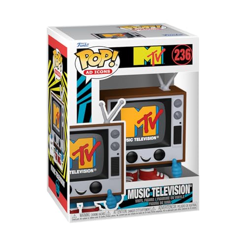 Funko Pop! Ad Icons: MTV - MTV Logo - Vinyl-Sammelfigur - Geschenkidee - Offizielle Handelswaren - Spielzeug Für Kinder und Erwachsene - Ad Icons Fans - Modellfigur Für Sammler und Display Funko Pop! Ad Icons: MTV - MTV Logo - Vinyl-Sammelfigur - Geschenkidee - Offizielle Handelswaren - Spielzeug Für Kinder und Erwachsene - Ad Icons Fans - Modellfigur Für Sammler und Display von Funko