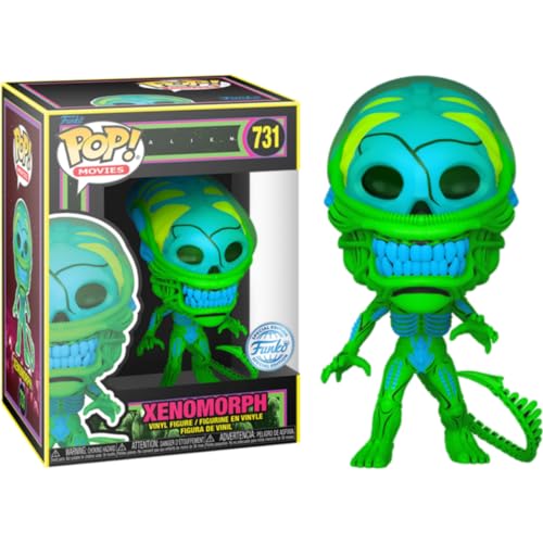 Funko Pop Alien Xenomorph (1979) Blacklight #731 Pop Exclusive Edition von Funko
