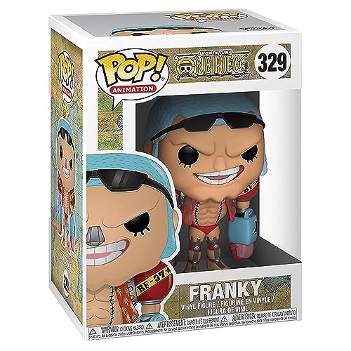 Funko Pop! Animation Shonen Jump One Piece Franky - Vinyl-Sammelfigur - Geschenkidee - Offizielle Handelswaren - Spielzeug Für Kinder und Erwachsene - Anime Fans - Modellfigur Für Sammler von Funko