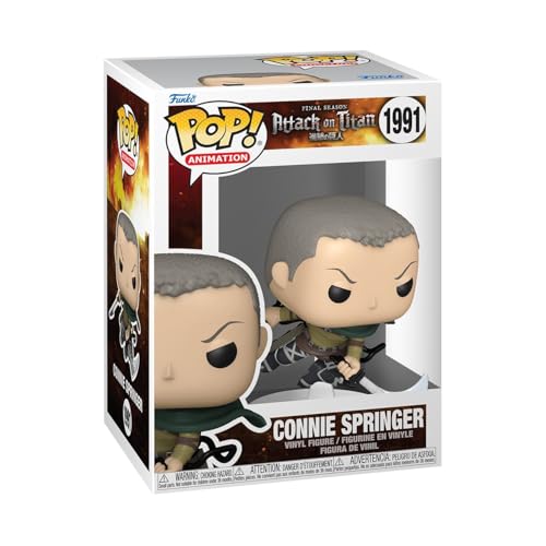 Funko Pop! Animation: Attack On Titan - Conny Connie Springer - Vinyl-Sammelfigur - Geschenkidee - Offizielle Handelswaren - Spielzeug Für Kinder und Erwachsene - Anime Fans - Modellfigur Für Sammler Funko Pop! Animation: Attack On Titan - Conny Connie Springer - Vinyl-Sammelfigur - Geschenkidee - Offizielle Handelswaren - Spielzeug Für Kinder und Erwachsene - Anime Fans - Modellfigur Für Sammler von Funko