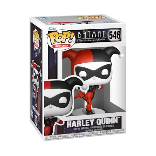 Funko Pop! Animation: BTAS - Harley Quinn - Animated Batman - Vinyl-Sammelfigur - Geschenkidee - Offizielle Handelswaren - Spielzeug Für Kinder und Erwachsene - TV Fans - Modellfigur Für Sammler von Funko