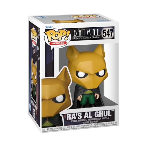 Funko Pop! Animation: BTAS - Ras Al Ghul - Animated Batman - Vinyl-Sammelfigur - Geschenkidee - Offizielle Handelswaren - Spielzeug Für Kinder und Erwachsene - TV Fans - Modellfigur Für Sammler Funko Pop! Animation: BTAS - Ras Al Ghul - Animated Batman - Vinyl-Sammelfigur - Geschenkidee - Offizielle Handelswaren - Spielzeug Für Kinder und Erwachsene - TV Fans - Modellfigur Für Sammler von Funko
