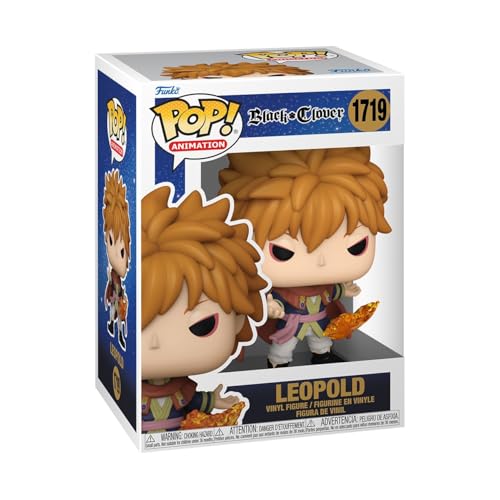 Funko Pop! Animation: Black Clover - Leopold Vermillion - Vinyl-Sammelfigur - Geschenkidee - Offizielle Handelswaren - Spielzeug Für Kinder und Erwachsene - Anime Fans - Modellfigur Für Sammler Funko Pop! Animation: Black Clover - Leopold Vermillion - Vinyl-Sammelfigur - Geschenkidee - Offizielle Handelswaren - Spielzeug Für Kinder und Erwachsene - Anime Fans - Modellfigur Für Sammler von Funko